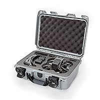 Nanuk 915 Waterproof Hard Case with Foam Insert for DJI Avata FPV Unit, Goggles and Controller - Silver (915S-080SV-0A0-C0778)