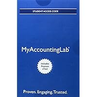 Horngren's Accounting, The Financial Chapters -- MyLab Accounting with Pearson eText Horngren's Accounting, The Financial Chapters -- MyLab Accounting with Pearson eText Printed Access Code
