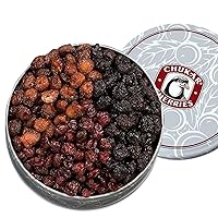 Dried Three Cherry Gift Tin - Healthy Fruit Gift with No Added Sugar, Sulfites or Preservatives | Grown in the Pacific Northwest