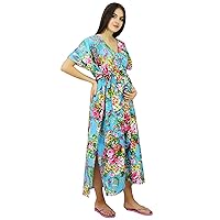 Bimba Cotton Maternity Kaftan Hospital Delivery Gown, Nursing Moms Caftan