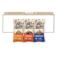CLIF Nut Butter Bar - Variety Pack - Peanut Butter Filled Energy Bars - Non-GMO - USDA Organic - Plant-Based - Low Glycemic - 1.76 oz. (12 Count)