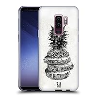 Head Case Designs Pineapple Ornate Fruits Soft Gel Case Compatible with Samsung Galaxy S9+ / S9 Plus