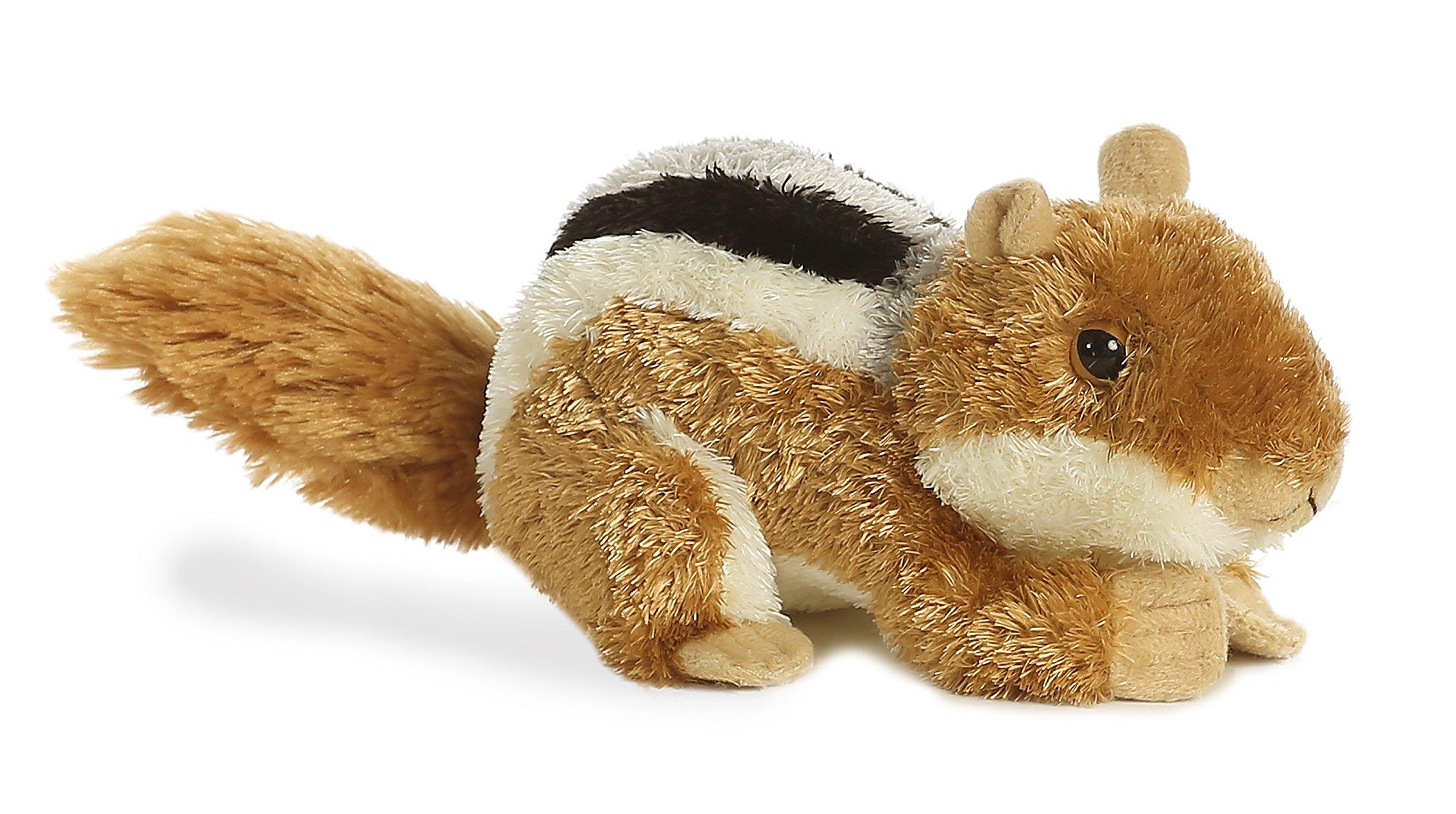 Aurora® Adorable Mini Flopsie™ Chip™ Stuffed Animal - Playful Ease - Timeless Companions - Brown 8 Inches