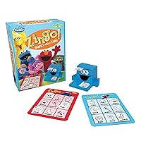 ThinkFun Sesame Street Zingo! Build Language Skills with All Your Favorite Sesame Street Characters. for Ages 4+