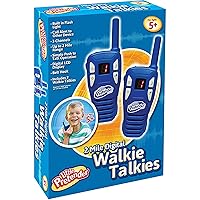 2 Pack Walkie Talkies for Kids, 2 Mile Range, 3 Channels, Includes Built in Flash Light | Kids Walkie Talkies | 2 Pack Walkie Talkie Kids, Girls, Boys