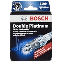 Bosch 8109 OE Fine Wire Double Platinum Spark Plug - Pack of 4