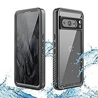 for Google Pixel 8 Pro Case Waterproof IP68 Certified Dustproof Shockproof Built-in Screen Protector Full Body Case for Pixel 8 Pro 6.7