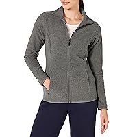 Amazon Essentials Women's Full-Zip Polar Fleece Jacket-Discontinued Colors