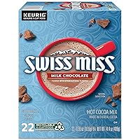 Swiss Miss Milk Chocolate Hot Cocoa, Keurig K-Cup Pods, 22/Box (1252)