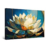 Startonight Canvas Wall Art - Colored Lilly Flowers Painting - Decoration Artwork for Living Room Big Picture Home Wall Decor Print Modern and Contemporary Painting 32