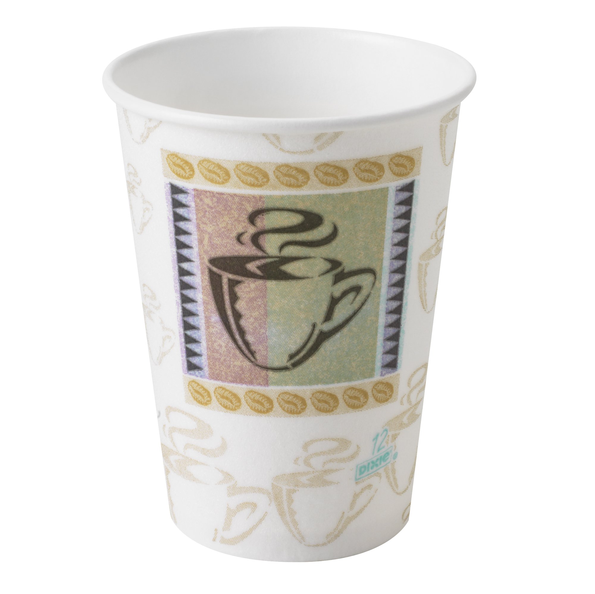 Georgia-Pacific PerfecTouch 5342DX WiseSize Coffee Dreams Insulated Paper Cup, 12oz Capacity (Case of 20 Sleeves, 25 per Sleeve)