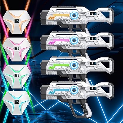 Winyea Tag Laser Tag Rechargeable, Lazer Tag Guns for Kids Gifts for Teens & Adults, Family Games and Teenage Group Activity Outdoor Cool Toy, Ages for 8 9 10 11 12+ Years Old Boys & Girls
