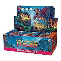 Magic: The Gathering The Lost Caverns of Ixalan Draft Booster Box - 36 Packs + 1 Box Topper Card (541 Magic Cards)