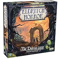 Eldritch Horror The Dreamlands Board Game EXPANSION | Mystery Game | Cooperative Board Game for Adults and Family | Ages 14+ | 1-8 Players | Avg. Playtime 3 Hours | Made by Fantasy Flight Games
