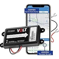 Brickhouse Livewire Volt GPS Tracking Device for Cars, 4G LTE Wired Tracker, Mapping, and Fleet Security - Unlock Real-Time 24/7 Vehicle Surveillance Easy Install - Subscription Required