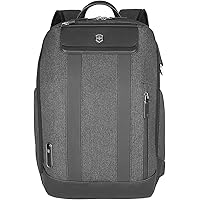 Victorinox Architecture Urban2 City Backpack - Professional Computer Backpack that Holds Laptop, Tablet & Water Bottle - Perfect Travel Bag - 17 Liters, Gray