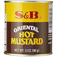 S&B Oriental Hot Mustard Powder, 3-Ounce