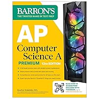 AP Computer Science A Premium, 12th Edition: Prep Book with 6 Practice Tests + Comprehensive Review + Online Practice (Barron's AP Prep) AP Computer Science A Premium, 12th Edition: Prep Book with 6 Practice Tests + Comprehensive Review + Online Practice (Barron's AP Prep) Paperback Kindle
