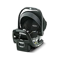 GRACO, SnugFit 35 DLX Infant Car Seat Baby Car Seat with Anti Rebound Bar, Spencer, 27.5x17.5x25.5 Inch (Pack of 1)