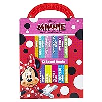 Disney - My Friend Minnie Mouse - My First Library 12 Board Book Block Set - Great for Teaching First Words - PI Kids Disney - My Friend Minnie Mouse - My First Library 12 Board Book Block Set - Great for Teaching First Words - PI Kids Board book