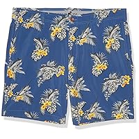 Caribbean Joe Men's Sword Fish Printed Hybrid Short