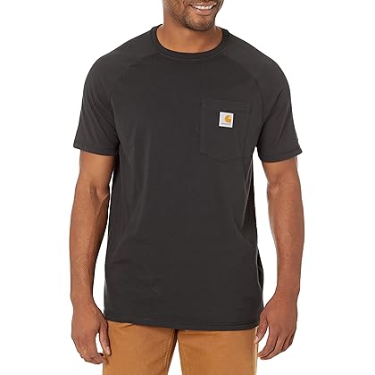 Carhartt Men's Force Relaxed Fit Midweight Short Sleeve Pocket T-Shirt (100410 Prev. Delmont)