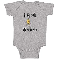 I Speak Mandrake Funny Baby Bodysuit Cute Infant Romper One Piece