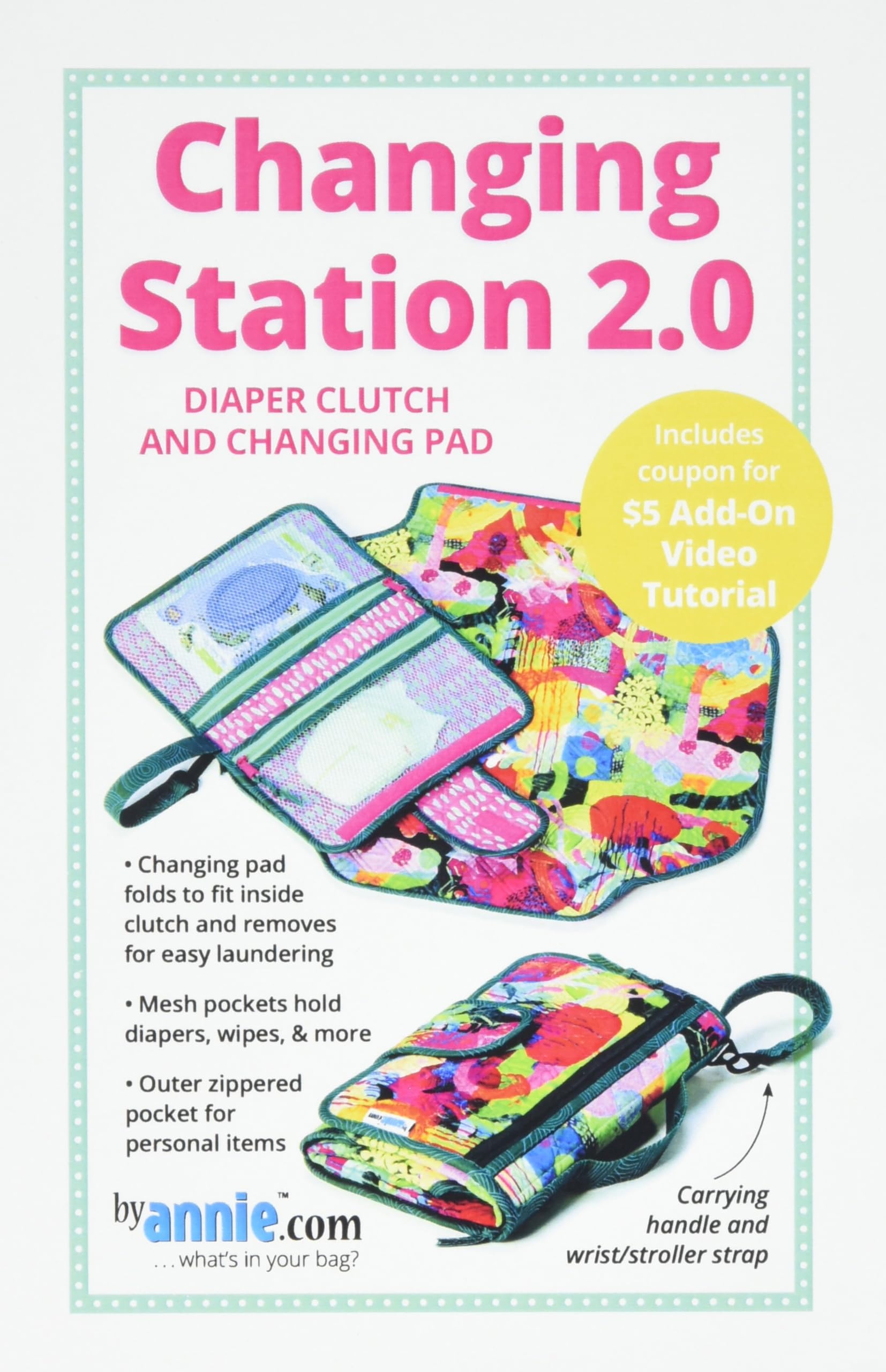 By Annie Changing Station 2.0 Pattern, Multi
