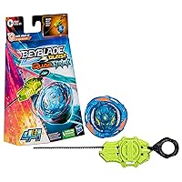 Beyblade Burst QuadStrike Whirl Knight K8 Spinning Top Starter Pack, Stamina/Attack Type Battling Game with Launcher, Kids Toy Set