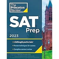 Princeton Review SAT Prep, 2023: 6 Practice Tests + Review & Techniques + Online Tools (College Test Preparation) Princeton Review SAT Prep, 2023: 6 Practice Tests + Review & Techniques + Online Tools (College Test Preparation) Paperback Kindle
