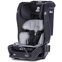 Radian 3QX 4-in-1 Rear & Forward Facing Convertible Car Seat, Safe+ Engineering 3 Stage Infant Protection, 10 Years 1 Car Seat, Ultimate Protection, Slim Fit 3 Across, Black Jet