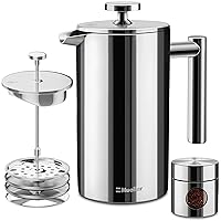 Mixpresso Stainless Steel French Press Coffee Maker 27 Oz 800 ml