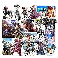 Stickers for Horizon Game(20pcs Large Size) HFW Merch Gifts Party Supplies Video Game Decals for Helmet Truck Water Bottle Wall Door Laptop Luggage Teen Kids