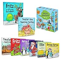 Humor Heals Us Farting Adventures Box Set (Books 1-8: Taylor the Tooting Turkey, Ellie the Tooting Elf, Fritz the Farting Reindeer, Taylor the Tooting ... Artsy Fartsy the Penguin and the Farting)