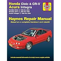 Honda Civic (96-00),CR-V (97-01),Acura Integra (94-00) Haynes (USA) (Paperback) Honda Civic (96-00),CR-V (97-01),Acura Integra (94-00) Haynes (USA) (Paperback) Paperback