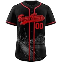 Custom Baseball Jersey Sports Uniform for Men Women Youth, Personalized Stitched or Printed Your Name and Number
