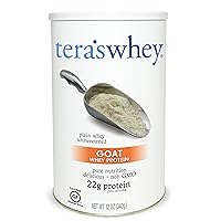 tera's: Gluten-Free Certified Goat Whey Protein, Unsweetened, 12 oz