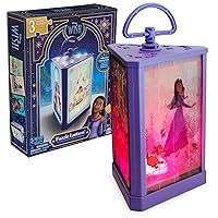 Disney Wish Puzzle Lantern, 3 24-Piece Puzzles Form Glowing Lantern | Disney Gifts | Gifts for Kids | Disney Puzzles | Kids Puzzles for Ages 5 and up
