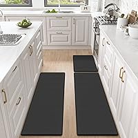DEXI Kitchen Rugs and Mats Cushioned Anti Fatigue Comfort Runner Mats for Floor Rugs Waterproof Standing Rugs Set of 3,17