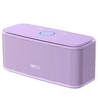 DOSS SoundBox Pro Bluetooth Speaker Black Bundle SoundBox Touch Bluetooth Speaker Purple
