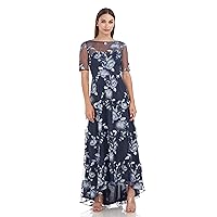 JS Collections Women's Presley High Low Gown