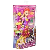 Princess Cut and Style Rapunzel Hair Fashion Doll, Toy with Hair Extensions, Play Scissors, Accessories