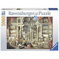 Ravensburger Views of Modern Rome 5000 Piece Jigsaw Puzzle for Adults - 17409 - Handcrafted Tooling, Durable Blueboard, Every Piece Fits Together Perfectly
