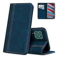 for Samsung F62 Wallet Case Credit Card Holder Magnetic Closure Kickstand PU Leather Shockproof Flip Folio Book Soft Phone Cover Women Men Shell for Samsung Galaxy M62 Case 6.7
