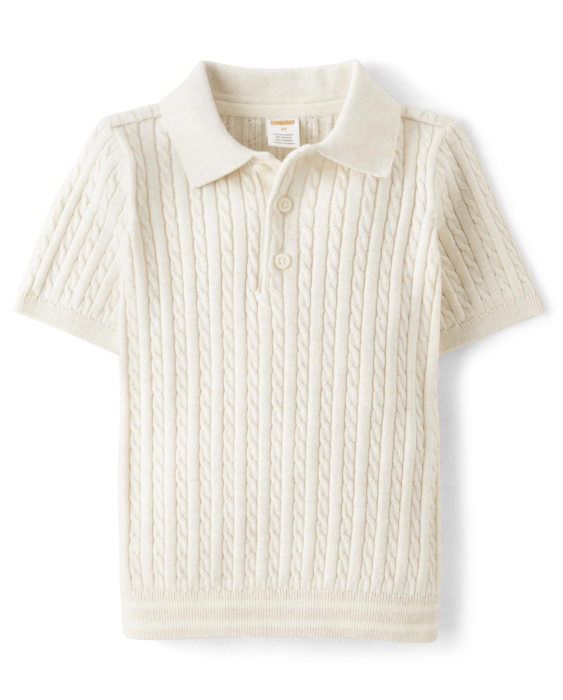 Gymboree Boys' and Toddler Short Sleeve Knit Sweater Polo Shirt