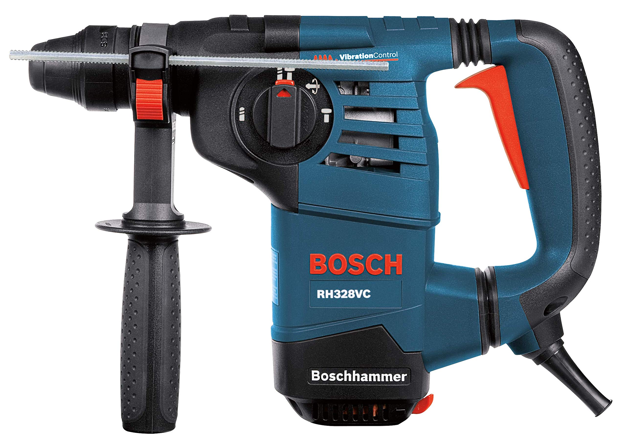 BOSCH 1-1/8-Inch SDS Rotary Hammer RH328VC with Vibration Control, Bosch Blue