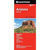 Rand McNally Easy to Read Folded Map: Arizona State Map Rand McNally Easy to Read Folded Map: Arizona State Map Map