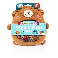 Chuckle & Roar - Sensory Seek & Find Bear - Scavanger Hunt on The Go - Great for Car Rides - Family Game for Toddlers - Ages 3 and Up