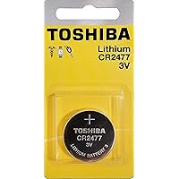 Toshiba CR2477 3 Volt Lithium Coin Cell (1 Battery)