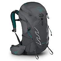 Osprey Tempest Pro 28L Women's Hiking Backpack, Titanium, WXS/S